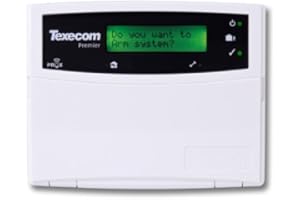 Texecom Premier Elite LCD Keypad with Standard 32 Character LCD Display, Built-in Proximity Tag Reader, Grade 3, DBC-0001