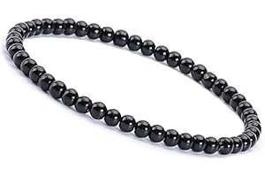 Unique Gems dezente Edelstein Damen Armbänder Ø 4mm Chakra Perlen Buddha Schutzarmband