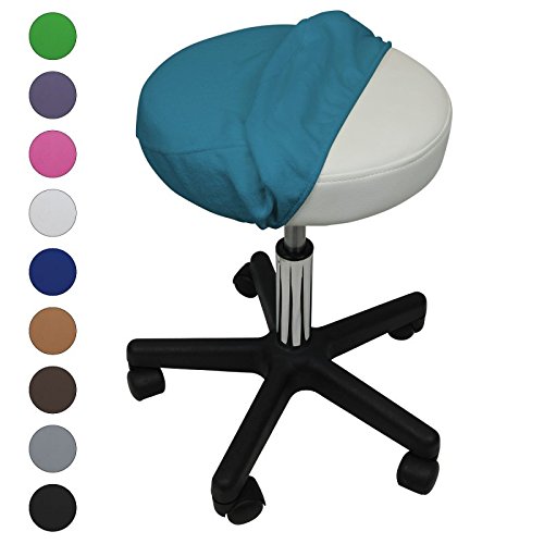 Linxor ® Sábana de protección en esponja para taburete redondo - 9 colores - Norma CE