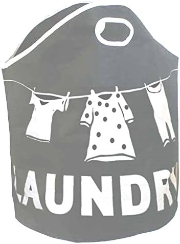Large Laundry Bags Polyester - GREY Clothes Line 103 Litres