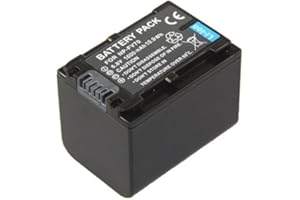 PABUTEL-BUNDLE Premium Ersatzakku für den Sony FDR-AX53 / AX53 Ultra HD Camcorder - Akku für Sony NP-FV70 (1600mAh) inkl. PATONA Displaypad