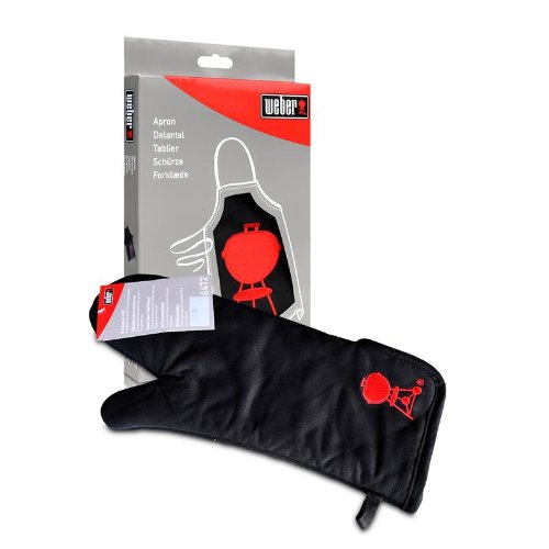 Weber Grillset Ausstattung Grillschürze & Handschuhe