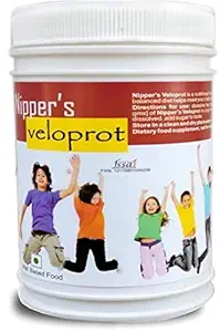 Develo Health & Nutrition Drink Protein Powder for Kids with Milk & Whey for Toddlers, 2-12 Years Child-ren?s Growth ? 600 g Kesar Badam