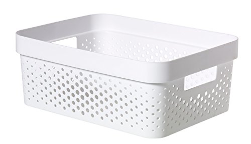 Curver 04750-N23-01 Aufbewahrungsbox, Plastik, 35,6 x 26,6 x 13,6 cm, weiß