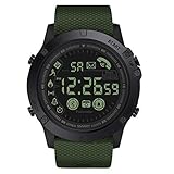 50M wasserdicht Smartwatch Herren,YEARNLY Stylische Sport Smartwatch Sportuhren Männer Jungen Fitness Tracker Aktivitätstracker mit Kalorienzähler Schrittzähler Stoppuhr Nachricht Push für Android IOS