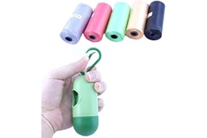 ROMIRUS 75 Einweg-Windelbeutel, mit gratis Kapseln, Windelbeutel-Spender, geruchlos, Farbe kann variieren