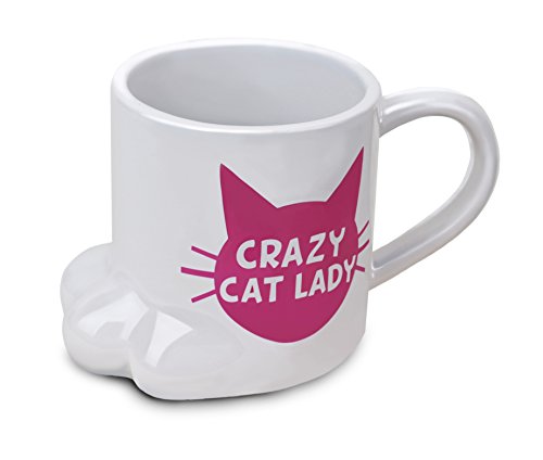 BigMouth Inc  gato loco taza lady coffee