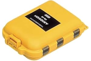 Meiho Small Tackle Box Akiokun FB 10 97 x 65 x 30 mm Yellow (1235)
