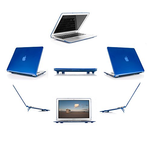 mCover hochwertigem Polycarbonat H  lle Schutzh  lle Notebooktasche Hard - Shell - Case Tasche Etui f  r Apple Macbbok Air 13 Zoll  Modell A1466   A13