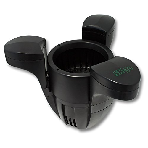 Jebao Schwimmskimmer SK-30 Teich Schwimm Skimmer Blättersammler bis 25m² mit Pumpe 2500l/h 45W