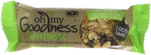 Oh My Goodness Gluten Free Appletastic Bar 35 g (Pack of 12)