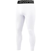 HYCOPROT Men's Compression Pants Quick Dry Sports Tights Leggings Training Pants Indoor Basketball Running Sport Yoga