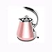 Produktbild Rollsnownow Home Edelstahl-Wasserkocher Doppel-Isolierung Anti-Heiß Küche Schlafzimmer Wohnzimmer Rosa 1.2L Nach der Fertigstellung der automatischen Heizung