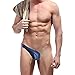 Produktbild ADESUGATA Herren String,Herren Erotik Dessous Männer Unterwäsche Slips G-Strings Tanga Sexy Dessous Strings Unterhose Sexy Kostüm Blau Einheitsgröße