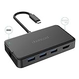 dodocool Hub USB C 8-in-1 con Power Delivery di Tipo C