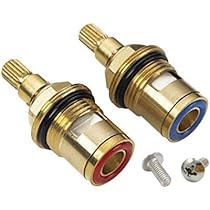 1/2 X Universale Ottone Ricambio Rubinetto Cartuccia - Foto 4