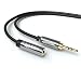 Produktbild JAMEGA - 15m AUX Kabel Verlängerung | 3,5mm Klinkenbuchse zu 3,5mm Klinkenstecker | Audio Verlängerung Klinke Verlängerung