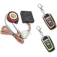 Supremechoice 03-ALM Bike Alarm Universal Security System Button Remote Key Anti-Theft Alarm Kit for Bajaj Discover 150F DTS-i