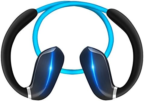 BLUEHUAF Wireless Bluetooth Headset Sports In-Ear Earphone Mobile Phone Running Waterproof Universal,Youth Blue