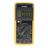 Hillrong dt-9208 a Digital Multimeter Volt Amp Ohm Hz AC/DC Temperatur Hertz Tester