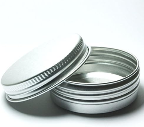 30ml Aluminium Lip Balm Pots 30ml Capacity Empty Small Mini Cosmetic/Lip Gloss/Nail Art Pots Tins Jars **MULTILISTING** (5)