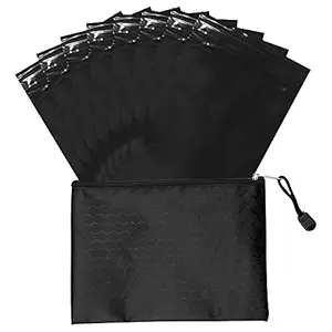 Feminine Personal Disposal Bags,6 * 8 inches Tampon Disposal Bags Pack of 100 Black Opaque Zip Seal Discreet Disposal Bags for Tampons,Sanitary Pads,Sanitary Liners(with Black Storage Bag)