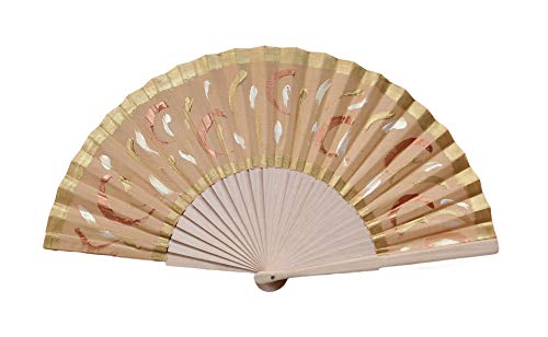 Abanico pequeño pintado a mano Otoño