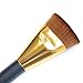 Tonsee 1Pcs Professional Flat Contour Brush Face Cheeks Blend Makeup Cosmetic Brusher Tool (Gold)