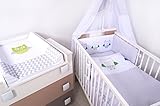 15Tlg. Kinderzimmer – Wickelkommode, Babybett, voll Ausstattung - 3