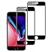 Produktbild Haeylos iPhone 8/7 Panzerglas Schutzfolie (2 Stück), 9H Ultra-Transparent 3D Vollständigen Abdeckung Panzerglasfolie, Anti-Kratzen, Anti-Bläschen, Perfekter Schutz für iPhone 8/7