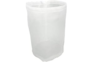 FANCYLAND Bolsa de tamiz de malla fina de nailon reutilizable, bolsa de filtro de vino para cerveza, bolsas filtrantes para colador de alimentos para leche de frutos secos