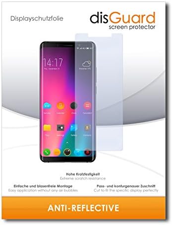 [3 Pack] Elephone U Pro Screen Protector disGuard® [Anti-Reflex] Protective Film, Anti-Glare, Anti-Reflective / Scratch Resistant, Bubble-Free Install, Anti-Fingerprint, Anti-Scratch / Film, Protector Film, Screen Guard
