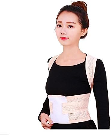 GPF Lady Womens Chest Breast Support Belt Band Posture Corrector Brace Body Sculpting Strap Back Shoulder Vest X Type Pattern