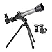 Produktbild Sanzhileg Refractive Astronomic Teleskop mit Stativ Verstellbaren Hebel 40X Zoom Refractor Monocular Umfang pädagogisches Spielzeug für Kinder - grau & schwarz