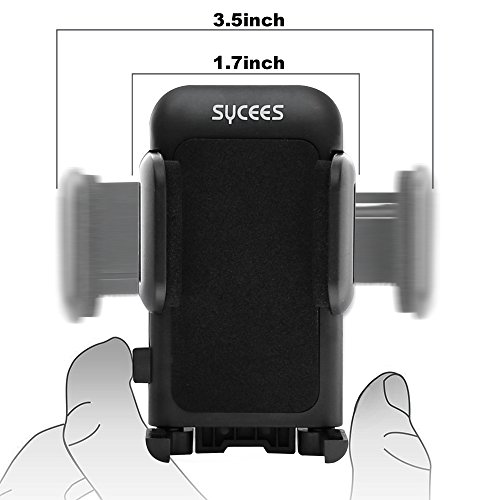Fahrrad Handyhalterung, SYCEES Universal drehbar Handyhalter Fahrrad Handy Halterung verstellbar für das Smartphones wie iPhone 7 7plus / 6 6s plus / 5 5s 5c - 5