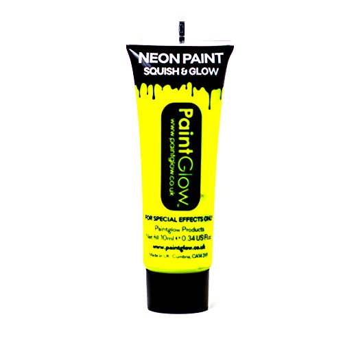 Paint Glow Neon UV Bright Face & Body Paint Fluorescent Rave Festival 10ml