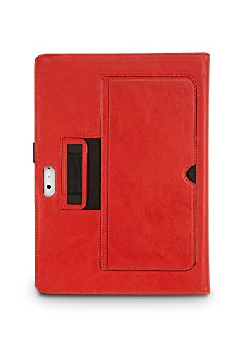 Maroo Folio Kunstledertasche für Microsoft Surface Pro 3 schwarz/rot - 7