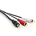 Price comparison product image Audio Cable Jack to RCA Phono