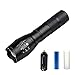 Produktbild LED Zoomable Flashlight Adjustable Focus 1000 Lumen CREE LED Waterproof Torch with Rechargeable 18650 Battery & 3* AAA Battery Hold for Camping Outdoor