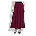 Produktbild Indian Handicrfats Export Very Me Printed Women's Pleated Maroon Skirt