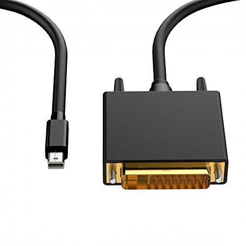Ganvol 2m Mini DisplayPort zu DVI-D Dual Link (24+1 Stecker) Kabel Für PC, Apple iMac, Mac, MacBookPro, MacBookAir, Lenovo Thinkpad, Surface Pro - 2