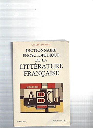 couverture de : Dictionnaire encyclop&eacute;dique de la litt&eacute;rature fran&ccedil;aise
