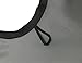 WM Beauty 50'' x 57'' Classic Water Repellent Adjustable Salon Hair Cutting Cape with Snaps Closure, Grey