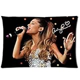 ariana grande signed poster amazon El material está hecho de una mezcla de tejidos suaves, que aporta a la funda de almohada una textura suave y agradable.
