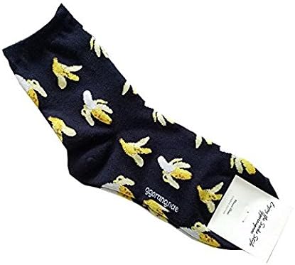 Danapp Creative And Fashion Fruit Lady Cotton Socks (banana)