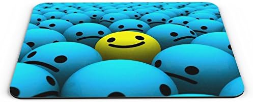 Smiley Face Computer PC Mousemat