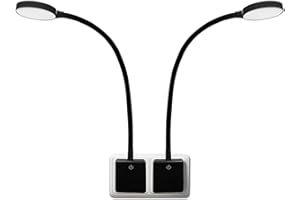 ‎ENUOTEK ENUOTEK LED Nachtlicht Wandlampen Leselampe Leuchten mit Schalter Dimmbar Touch für die Steckdose 4W 350Lm Neutralweiß 4000K ohne Fernbedienungsfunktion 2er Pack