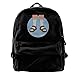 Produktbild Socks & Birkenstocks Canvas Shoulder Backpack Backpack for Men & Women Teens College Travel ypack Black