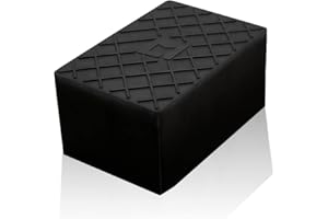 LIFTMAX Gummiauflage für Hebebühnen und Autos - Gummiklötze und Gummiblöcke zum Sicheren anheben der Fahrzeuge (60mm)