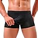 Produktbild 2018 Heiß Herren Unterwäsche Yesmile Männer Unterhosen Slips Sportslips Herren Elefant Ausbuchtung Pouch Sexy Low Waist Unterhose (L, Schwarz-A)